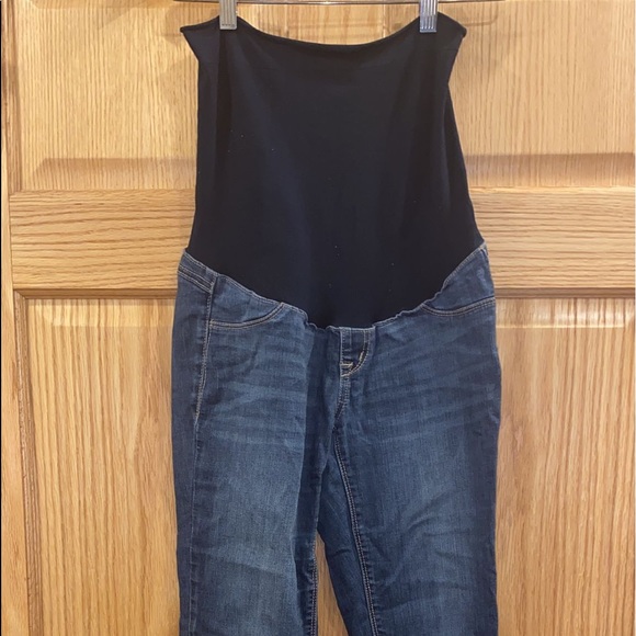 1822 Denim Butter Ankle Skinny Maternity Jeans - Picture 4 of 8
